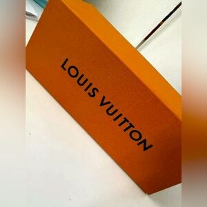 AUTH LOUIS VUITTON LV SMALL HORIZONTAL PRESENTATION STORAGE ORANGE BOX ONLY